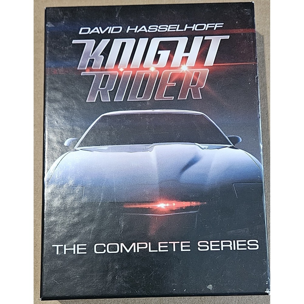 Knight Rider Complete‎ Series DVD David Hasselhoff 4 Seasons 85 Episodes Mill...